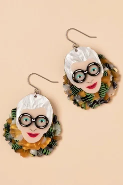 Erstwilder Adorned In Feathers Iris Drop Oorbellen>Vrouwen Sieraden