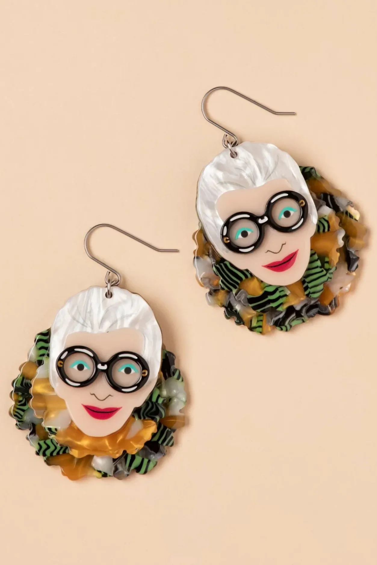 Erstwilder Adorned In Feathers Iris Drop Oorbellen>Vrouwen Sieraden