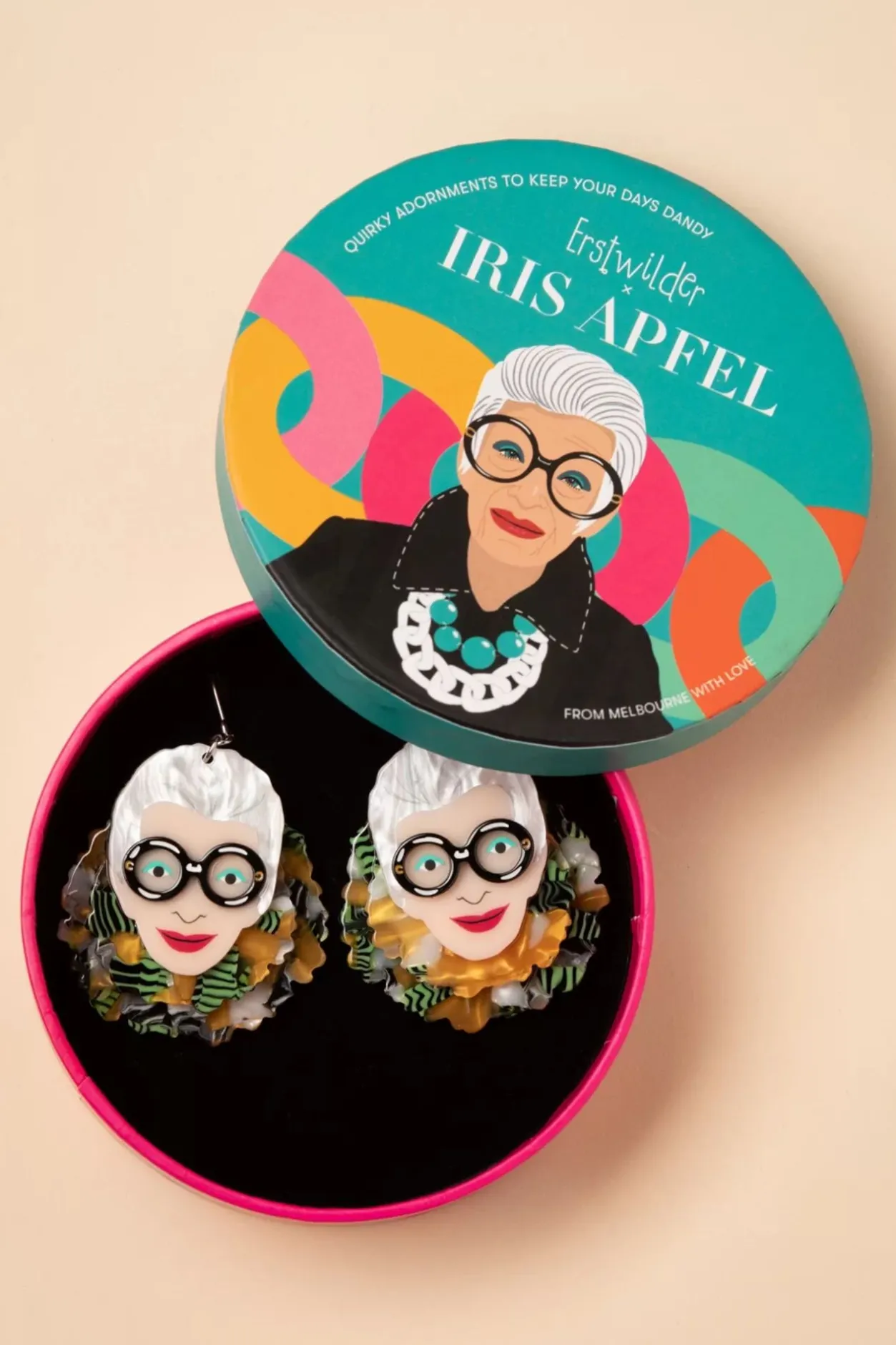 Erstwilder Adorned In Feathers Iris Drop Oorbellen>Vrouwen Sieraden