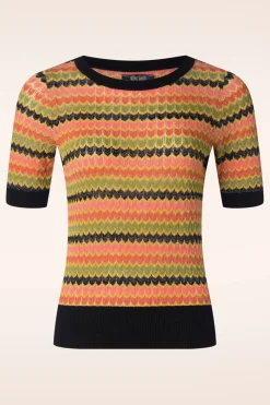 King Louie Agnes Top Magisch In Zwart>Vrouwen Truitjes