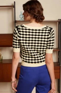 King Louie Agnes V Top Turtle In Zwart><noscript><img width=