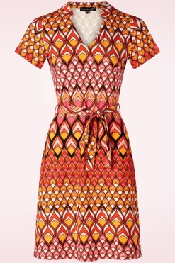 Smashed Lemon Alba Jurk In Multi>Vrouwen Plus Size Jurken