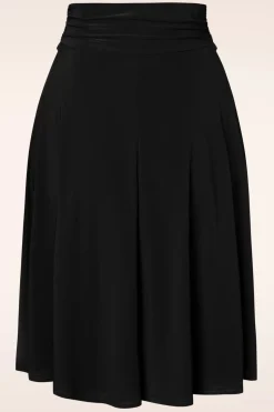 Vintage Chic for Topvintage Aliyah Swing Rok In Zwart>Vrouwen Rokken