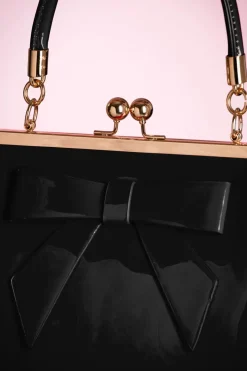 Banned Retro Amerikaanse Vintage Patenttas In Zwart>Vrouwen Tassen