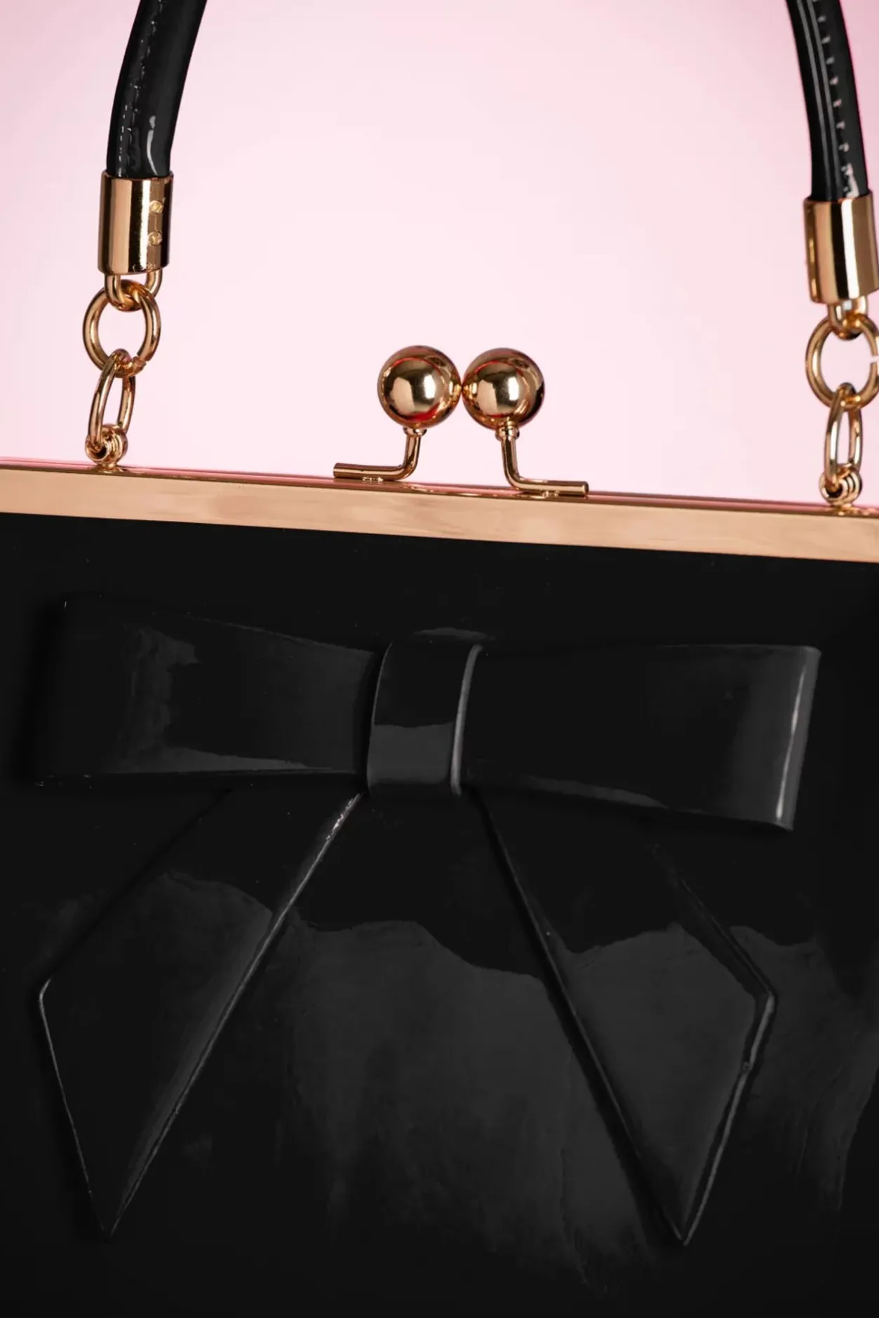 Banned Retro Amerikaanse Vintage Patenttas In Zwart>Vrouwen Tassen