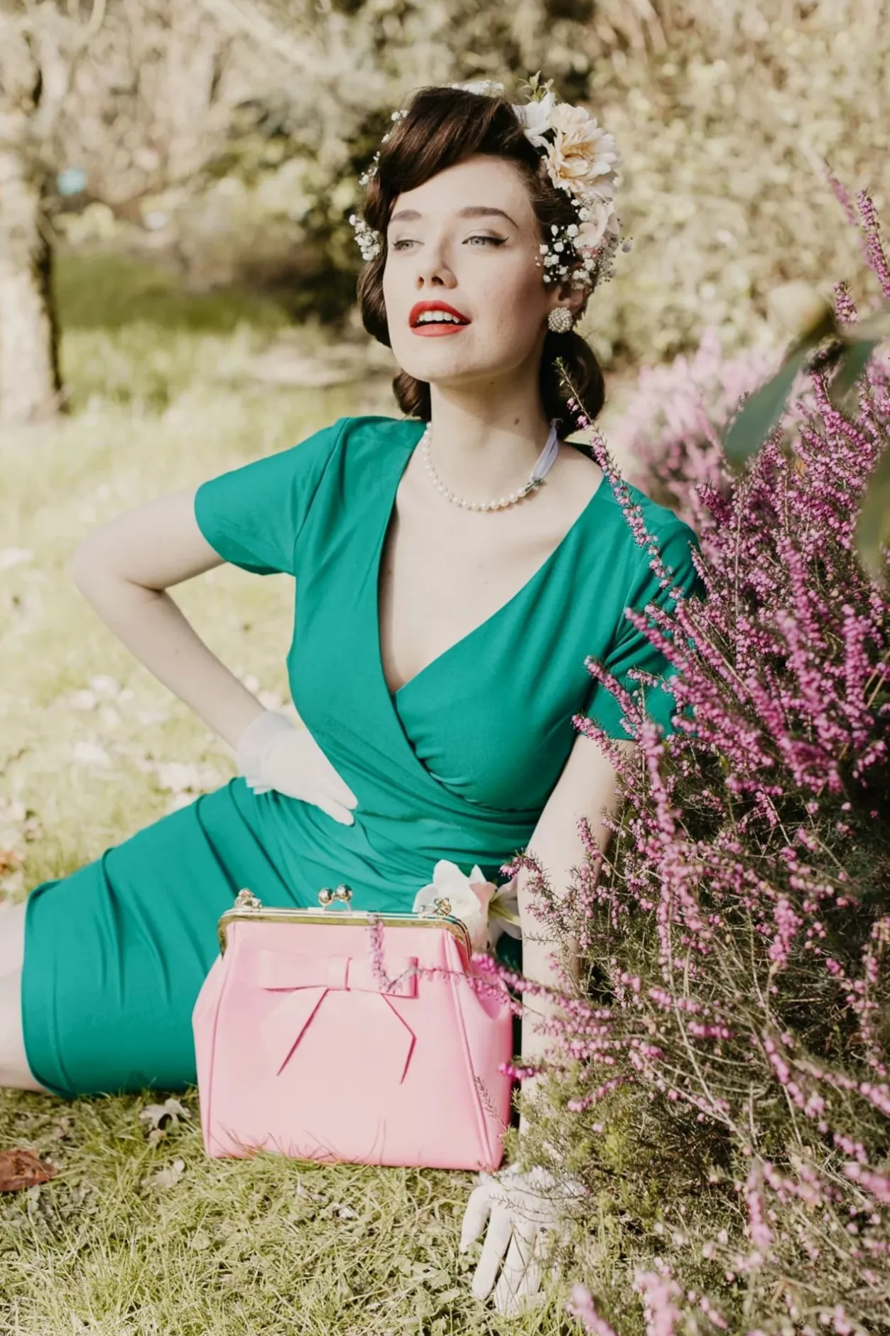 Banned Retro Amerikaanse Vintage Patenttas In Roze>Vrouwen Tassen