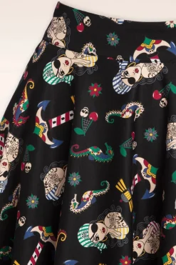 Banned Retro Anker Pin-Up Swingrok In Zwart><noscript><img width=