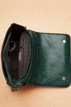 Banned Retro Antieke Handtas In Groen><noscript><img width=