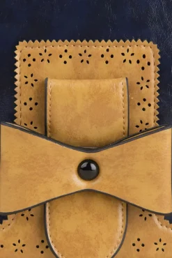 Banned Retro Antieke Messenger Bag In Blauw><noscript><img width=