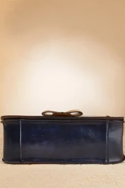 Banned Retro Antieke Messenger Bag In Blauw><noscript><img width=