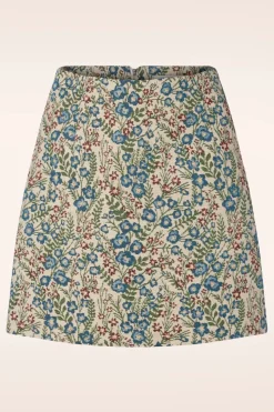 Louche Aubin Abusson Jacquard Rok In Multi>Vrouwen Rokken