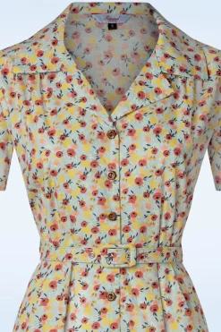 Banned Retro Blooming Swing Jurk In Blauw>Vrouwen Swing Jurken