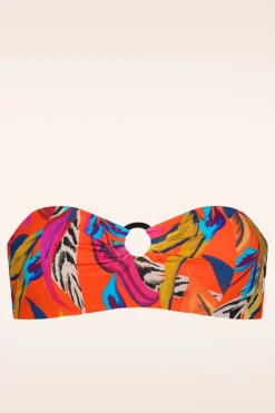 Cyell Bora Bora Padded Bikini Top In Multi><noscript><img width=