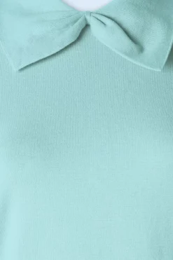 Banned Retro Bow Delight Jumper In Pastel Blauw><noscript><img width=