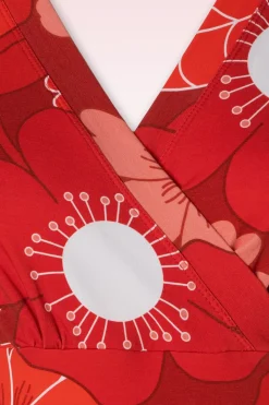 Cissi och Selma Britta Jumpsuit In Rood><noscript><img width=