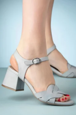 Miz Mooz Brogan Sandalen In Mist>Vrouwen Sandalen