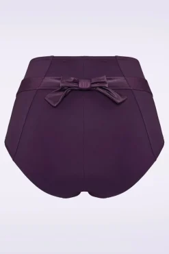 Marlies Dekkers Cache Coeur Slip Met Hoge Taille In Dieppaars>Vrouwen Bikini's