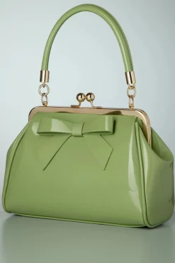 Banned Retro California Nights Lak Handtas In Bleekgroen><noscript><img width=