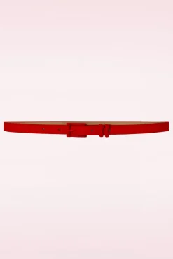 Banned Retro Cecile Riem In Krokodillenrood>Vrouwen Riemen