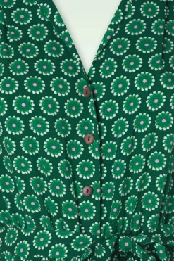 Blutsgeschwister Charming Steps Jumpsuit In Lively Cute Flower><noscript><img width=