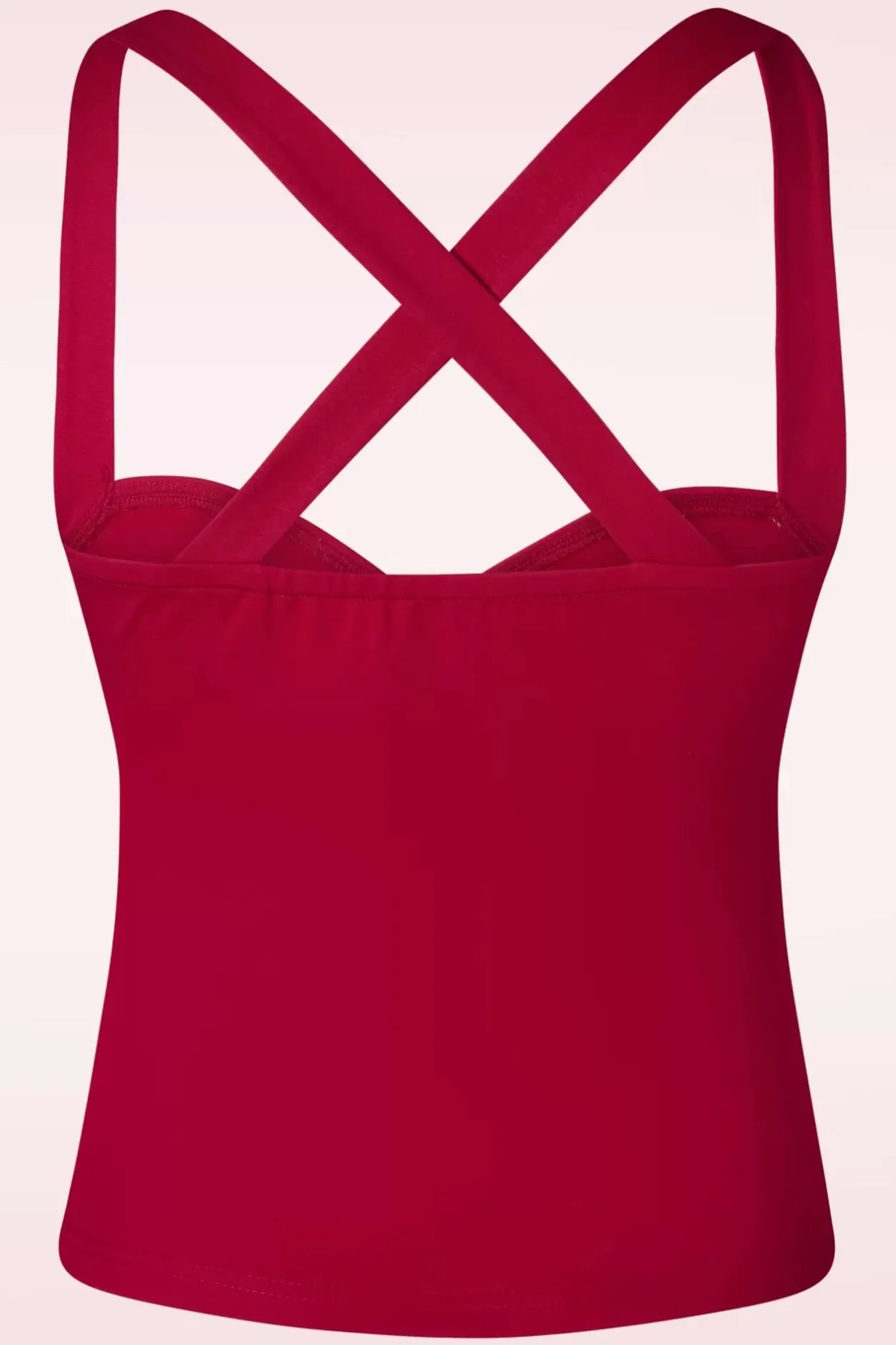 Vixen Cindy Cross Back Top In Rood>Vrouwen Tops