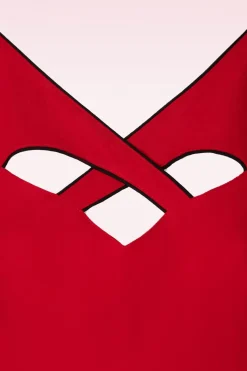 Vixen Connie Swingjurk In Rood><noscript><img width=