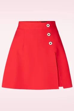 Bunny Cooper Broekrok In Rood>Vrouwen Broeken