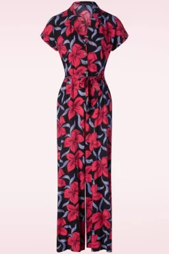 King Louie Daisy Jumpsuit Deacon In Zwart>Vrouwen Playsuits & Jumpsuits