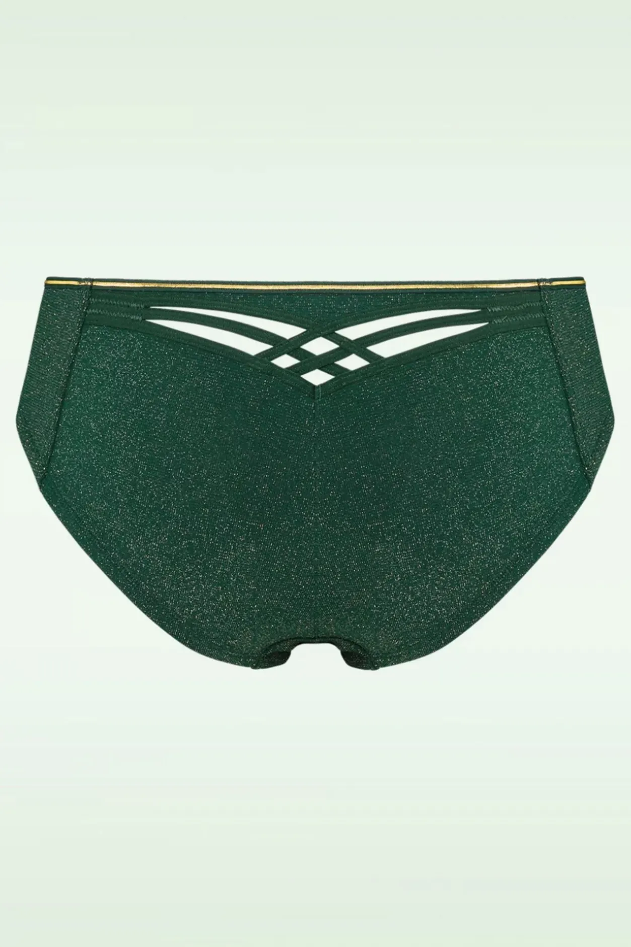 Marlies Dekkers Dame De Paris Slip In Groen En Goud>Vrouwen Lingerie