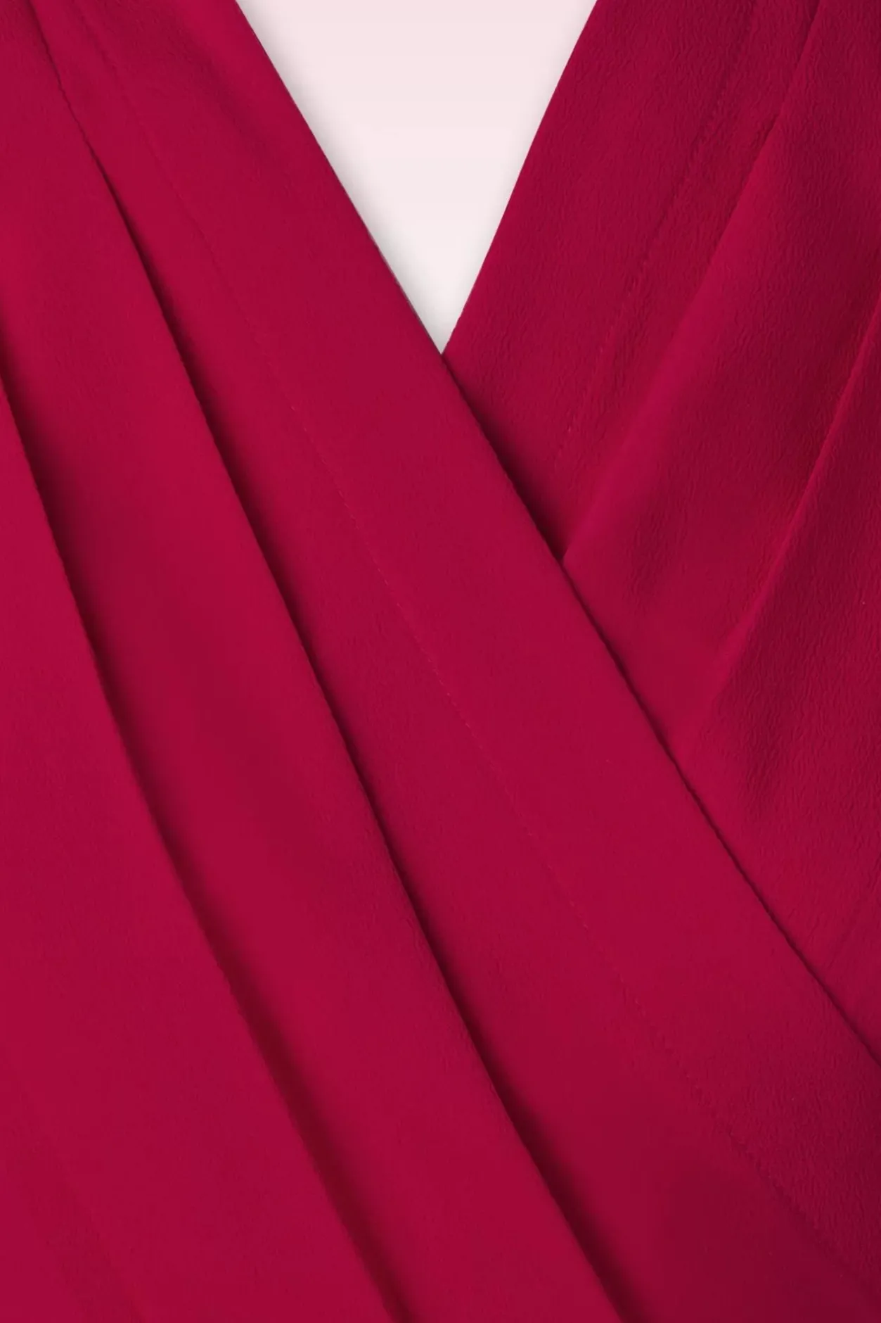 Rock N Romance Darla Wikkelblouse Met Korte Mouwen In Rood>Vrouwen Blouses