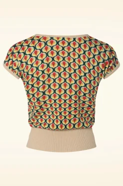 King Louie Deep V Top Indy In Creme><noscript><img width=