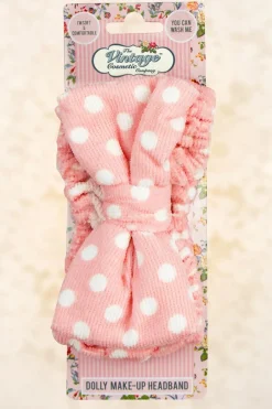 The Vintage Cosmetic Company Dolly Make-Up Hoofdband In Roze>Vrouwen Haarstyling