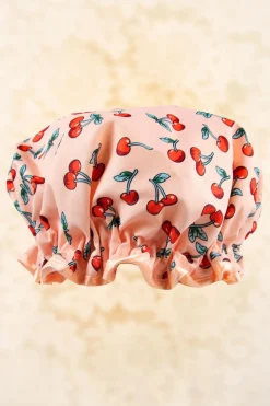 The Vintage Cosmetic Company Douchemuts In Kersen>Vrouwen Haarstyling