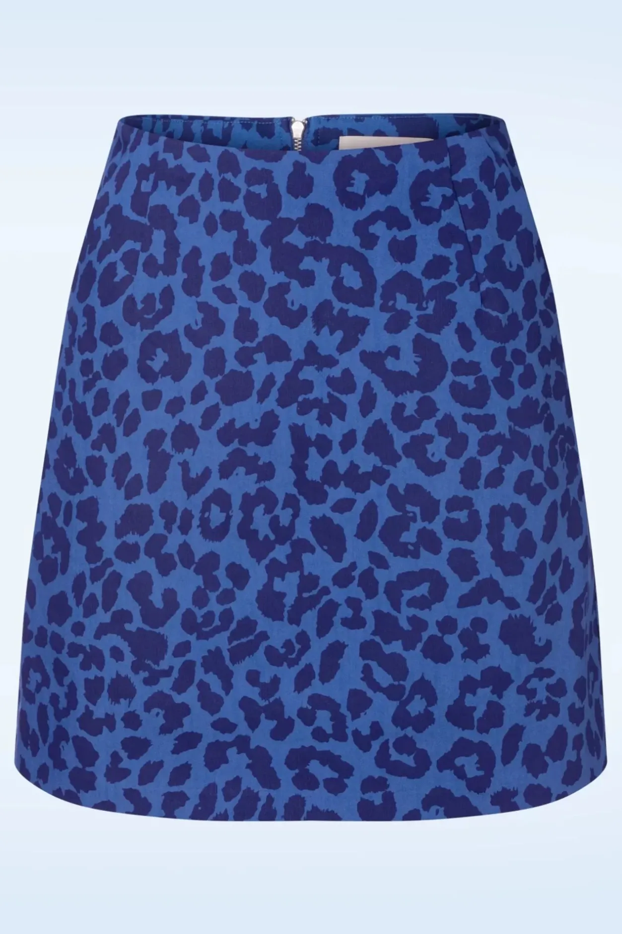 Louche Dylan Animal Magic Rok In Blauw>Vrouwen Rokken