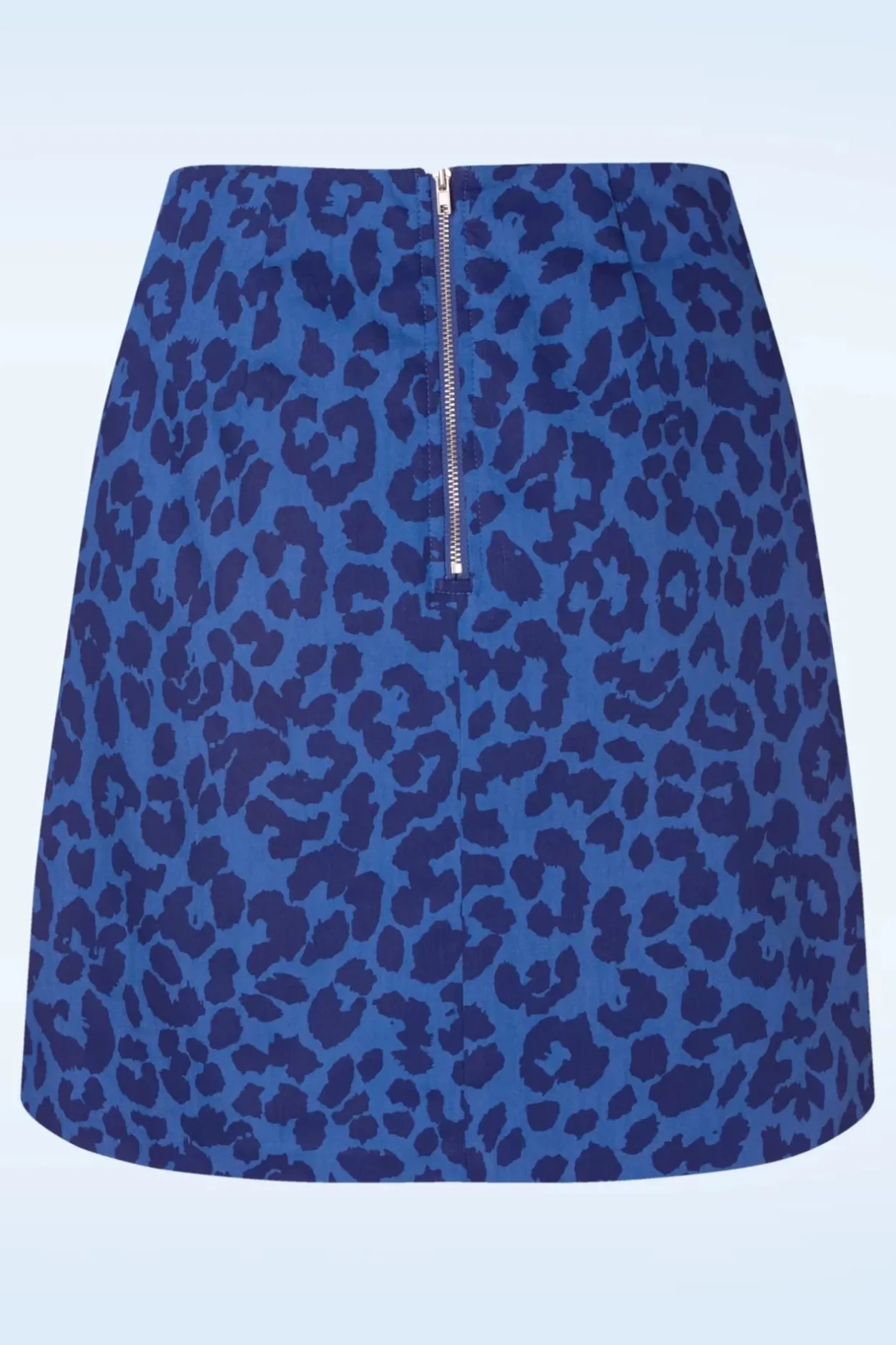 Louche Dylan Animal Magic Rok In Blauw>Vrouwen Rokken