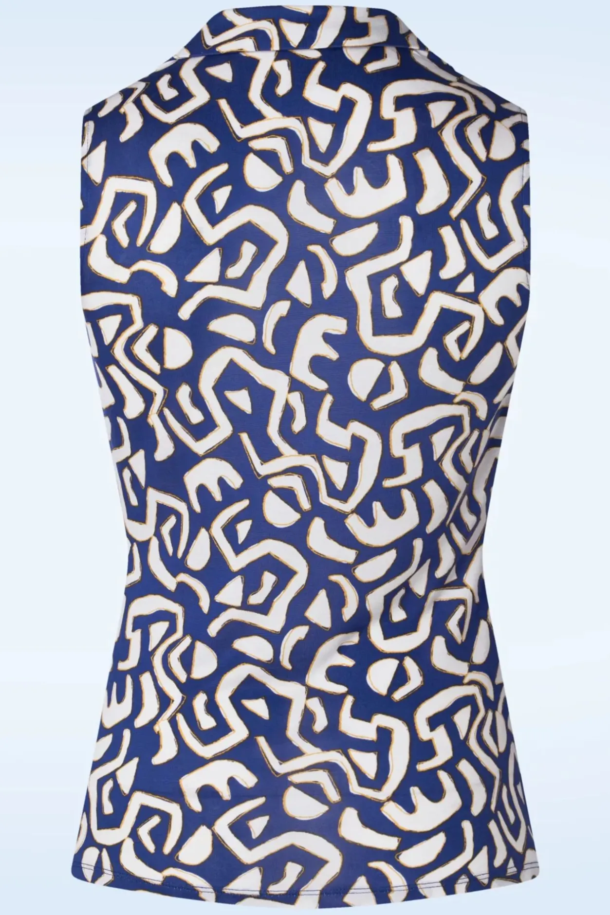 Surkana Eden Top In Blauw>Vrouwen Tops