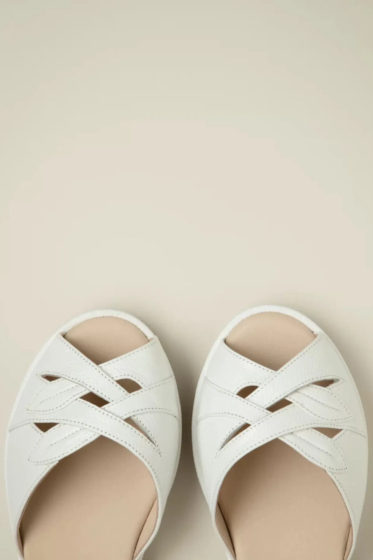 Charlie Stone Elba Sandalen In Wit>Vrouwen Sandalen