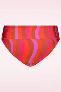 TC Beach Flipover Shiny Waves Bikinibroekje In Multi>Vrouwen Bikini's