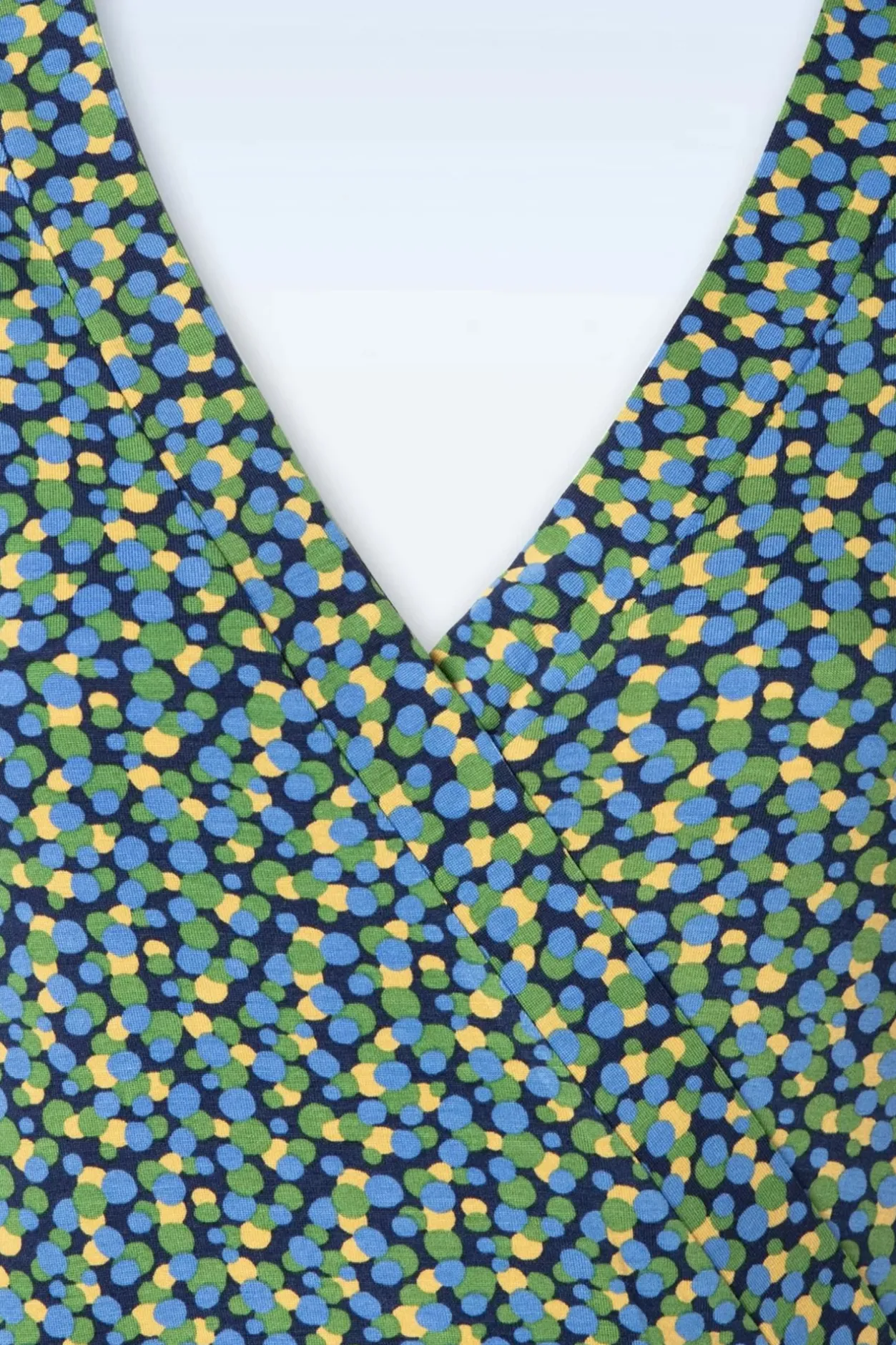 Louche Frankie Bubble Pop Wikkel Jurk In Multi>Vrouwen Swing Jurken