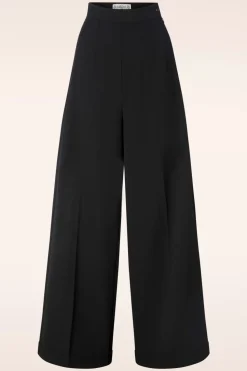Collectif Clothing Gerilynn Pantalon In Zwart>Vrouwen Broeken
