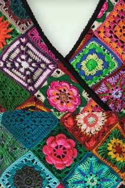 LaLamour Gia Granny Maxi Jurk In Multi><noscript><img width=