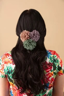 Urban Hippies Haarbloemenset In Waterkers, Lingerie Roze En Distel>Vrouwen Haaraccessoires