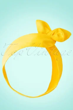 Be Bop a Hairbands Haarsjaal In Geel>Vrouwen Haaraccessoires