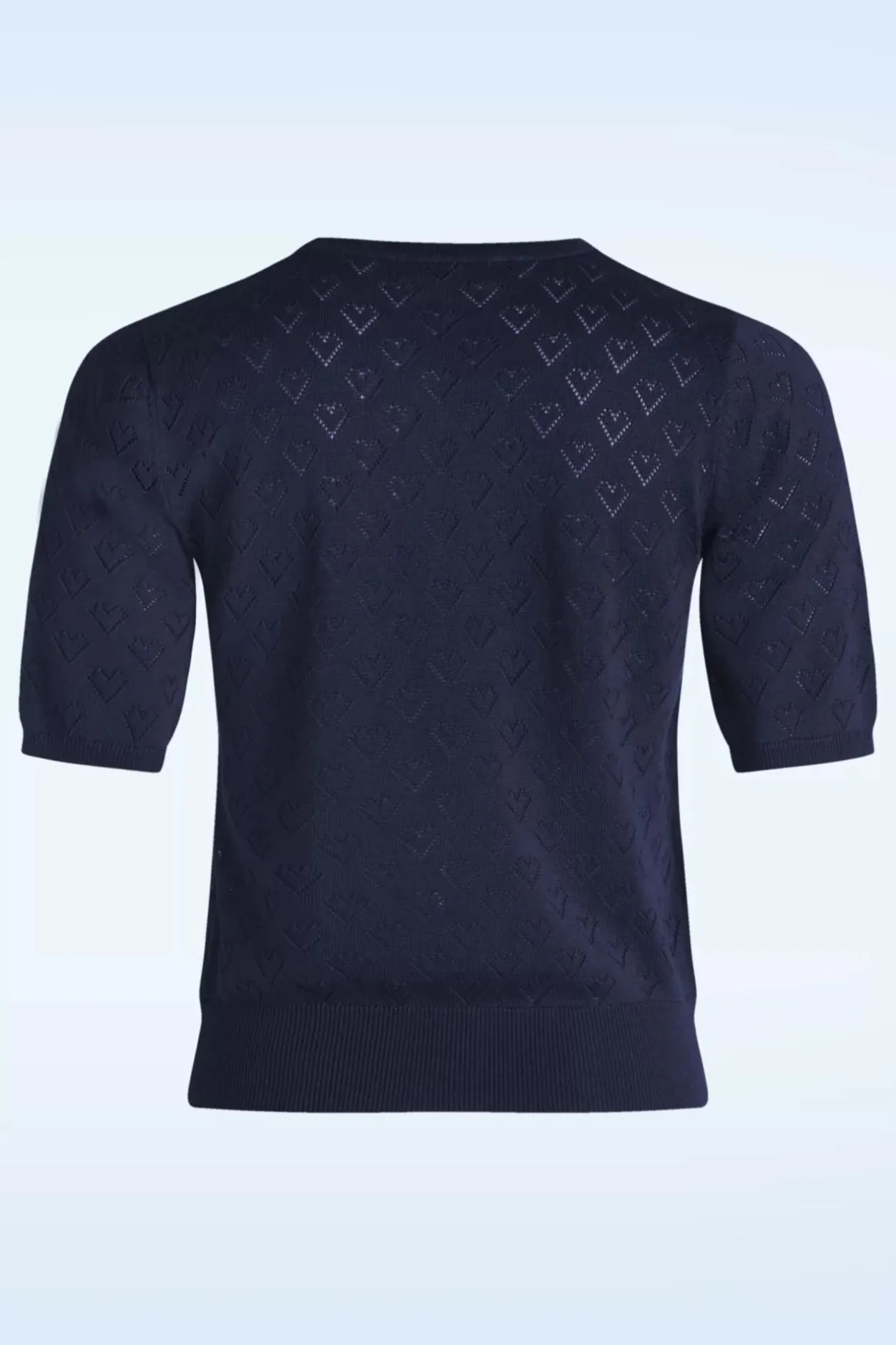 Banned Retro Heart Blooms Cardigan In Marineblauw>Vrouwen Vestjes