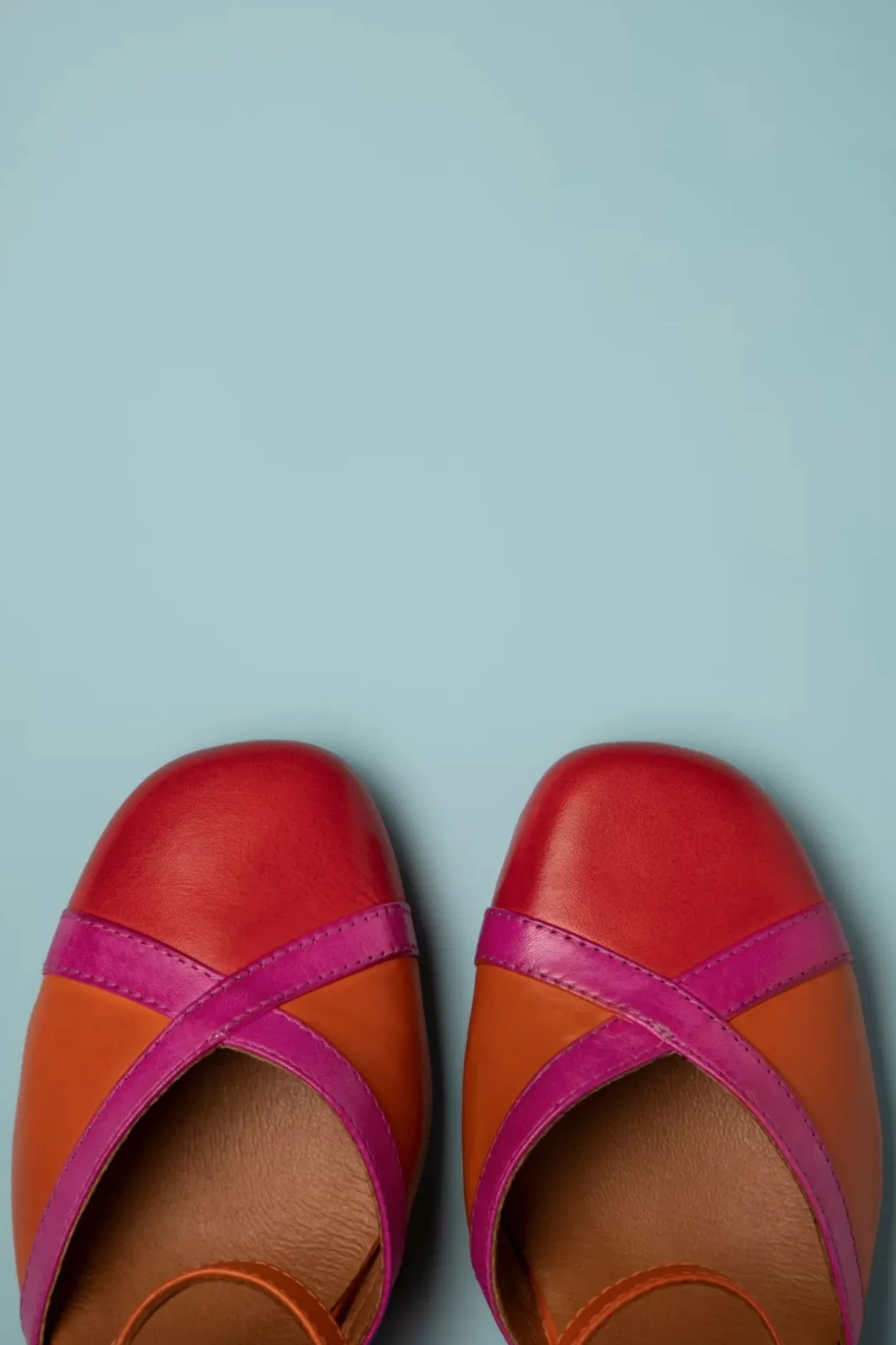 Miz Mooz Hedwig Mary Jane Pumps In Scarlet En Oranje>Vrouwen Pumps