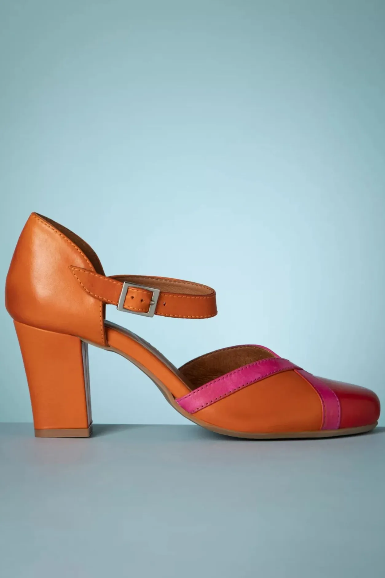 Miz Mooz Hedwig Mary Jane Pumps In Scarlet En Oranje>Vrouwen Pumps