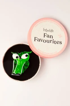 Erstwilder Herb's Hot Hoot Broche>Vrouwen Sieraden