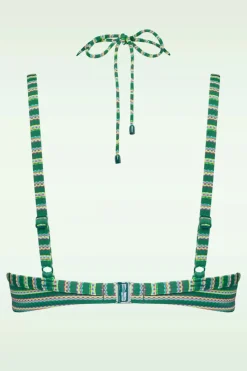 Marlies Dekkers Holi Vintage Balconette Bikini Top In Botanisch Groen><noscript><img width=