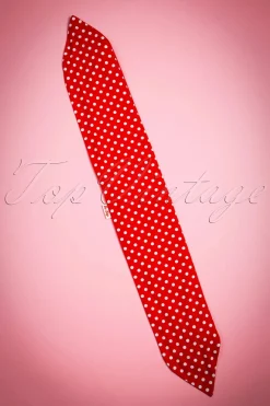 Be Bop a Hairbands Ik Wil Polkadots In Mijn Haarsjaal In Rood><noscript><img width=