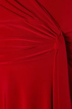 Vintage Chic for Topvintage Irene Gekruiste Swingjurk In Rood><noscript><img width=